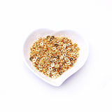 50pcs 18k Gold Plated Round Spacers