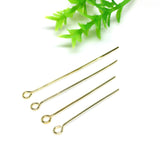 100pcs 14k Gold Plated 9 Pin Needle