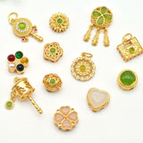 10pcs+2pcs Accessories Handmade Diy Charms