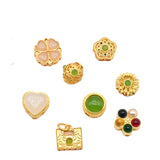 10pcs+2pcs Accessories Handmade Diy Charms