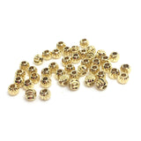 100 PCS 14K Gold Plated Watermelon Beads