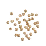 100pcs 14K Gold Plated Beaded Spacer Accessories