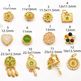 10pcs+2pcs Accessories Handmade Diy Charms